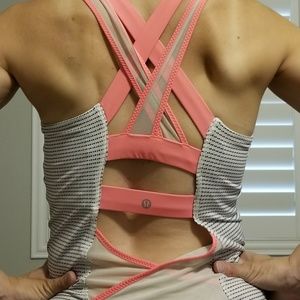 Lululemon mesh overlay tank